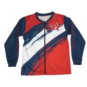 Tumble Stars Gymnastics Boys' Full Zip Jacket Long Sleeve Sportwear Size M B001